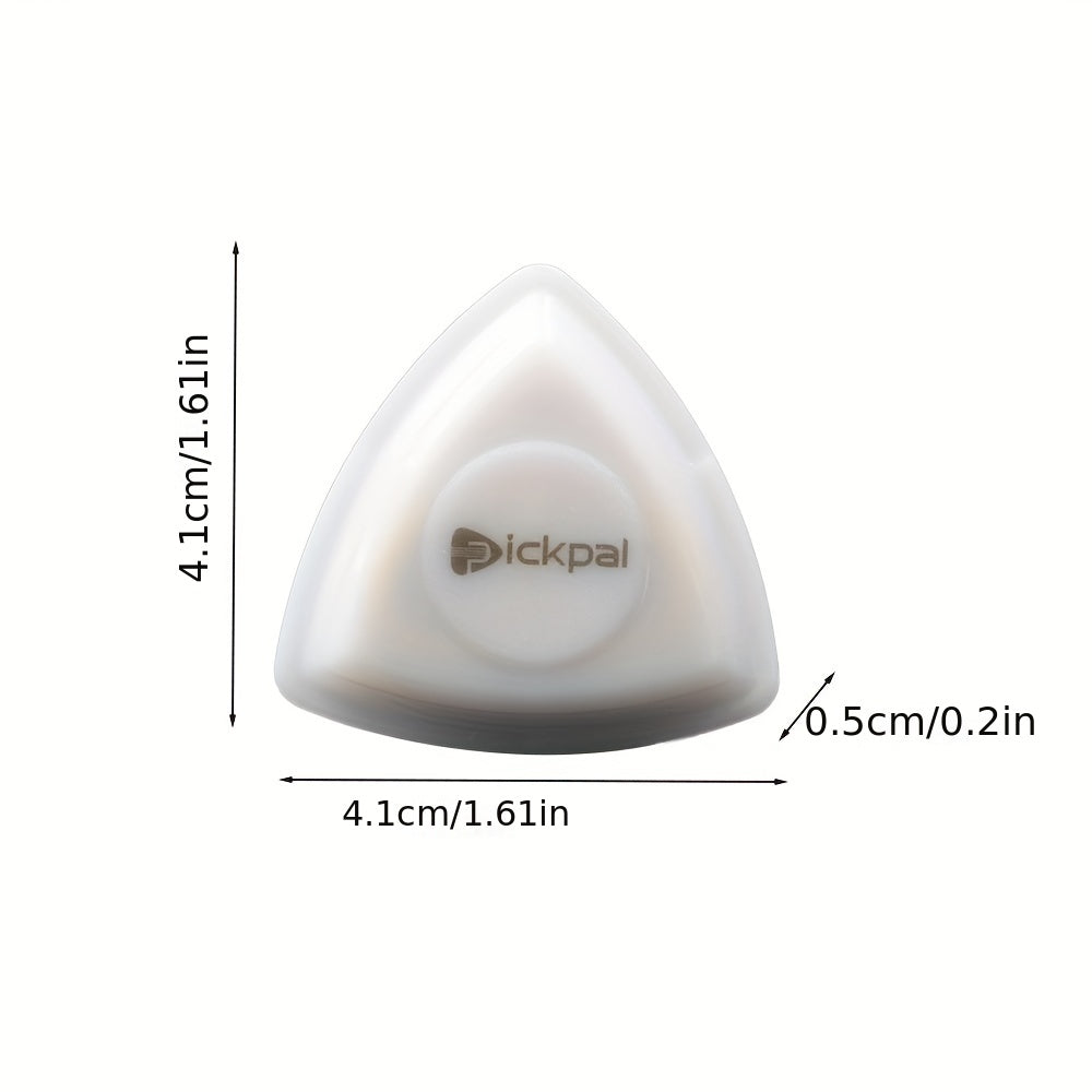 LED Illuminated Wooden Guitar Pick with Multi-Color Lighting and Long Battery Life