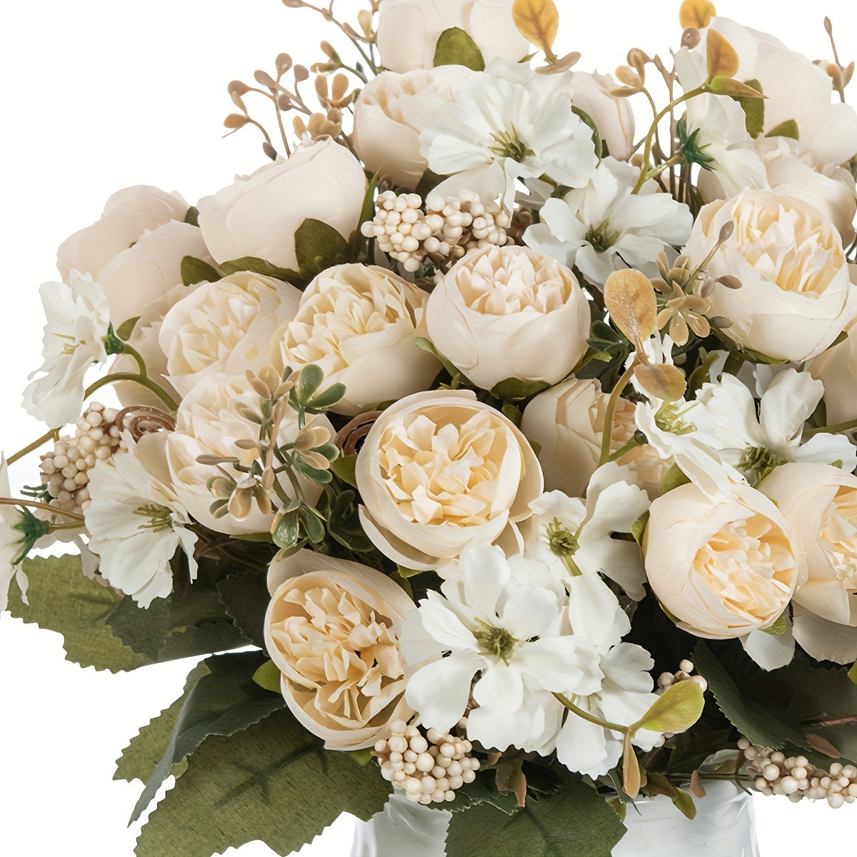 Набор из 1-3 симуляционных букетов пиона, идеально подходящих для украшения дней рождения, интерьеров, свадеб и открытых пространств. Доступны в различных цветах.