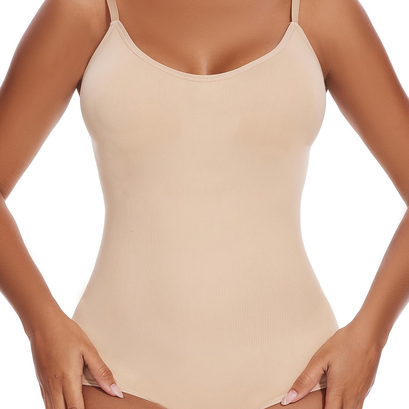 Women's Seamless Breathable Shapewear Bodysuit Tummy Control Butt Lift