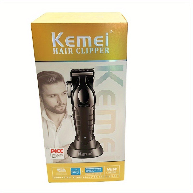 Electric Hair Clipper USB Rechargeable Cordless Trimmer Holder