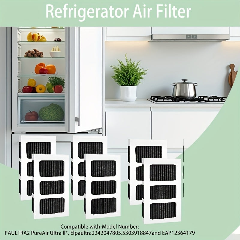 Комплект из 4 активированных угольных фильтров для холодильника для Frigidaire и Electrolux