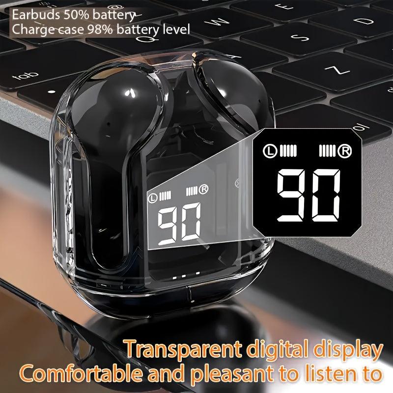 Wireless Mini Earbuds Rechargeable Lithium Polymer Battery Type-C Charging Compact True Wireless Music