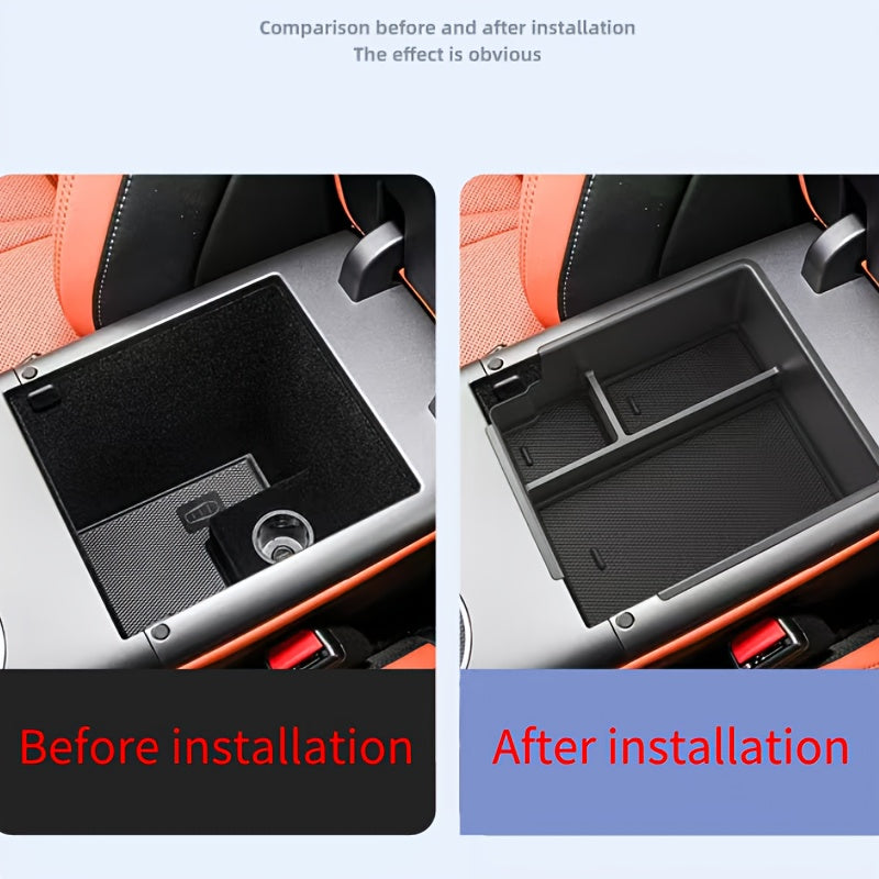 Universal Car Interior Storage Box for EV Central Control Armrest