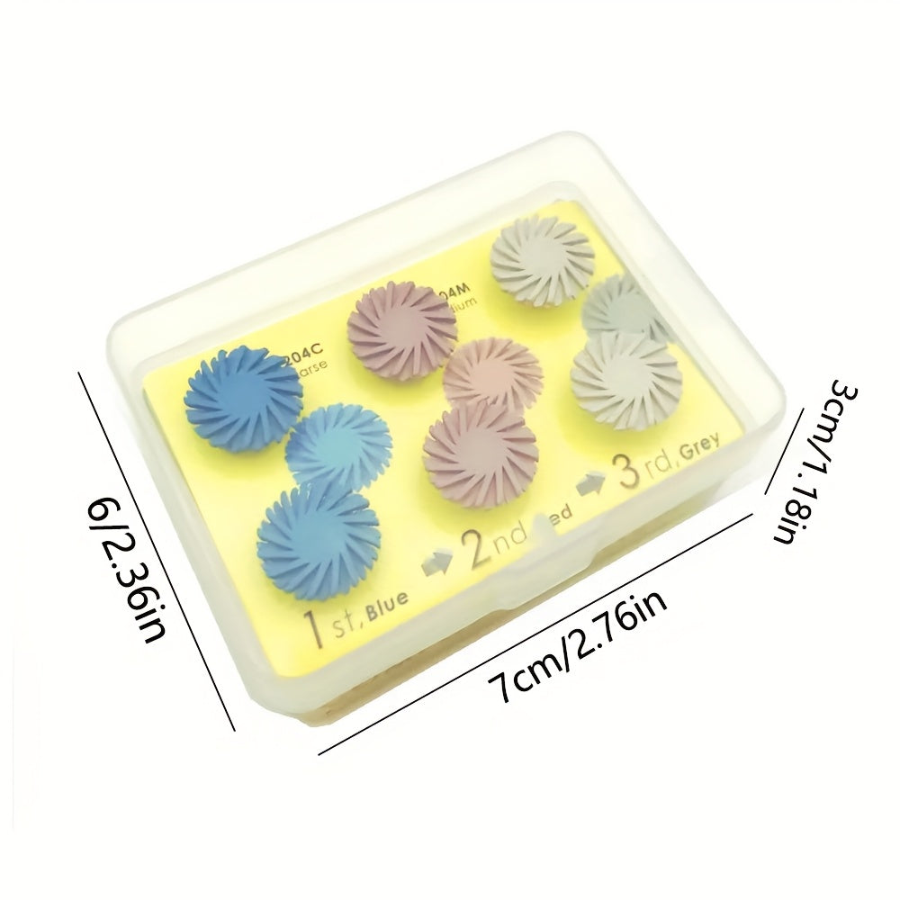 Dental Composite Polishing Kit with Diamond System and Spiral Brush