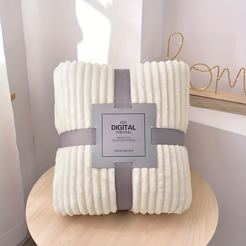 Qulay Flannel O'rash Kiyimi: Yumshoq Sherpa Fleece - Kulrang - Yumshoq, Qalin va Gipoallergen - Uyda, Ofisda yoki Harakatda foydalanish uchun mukammal