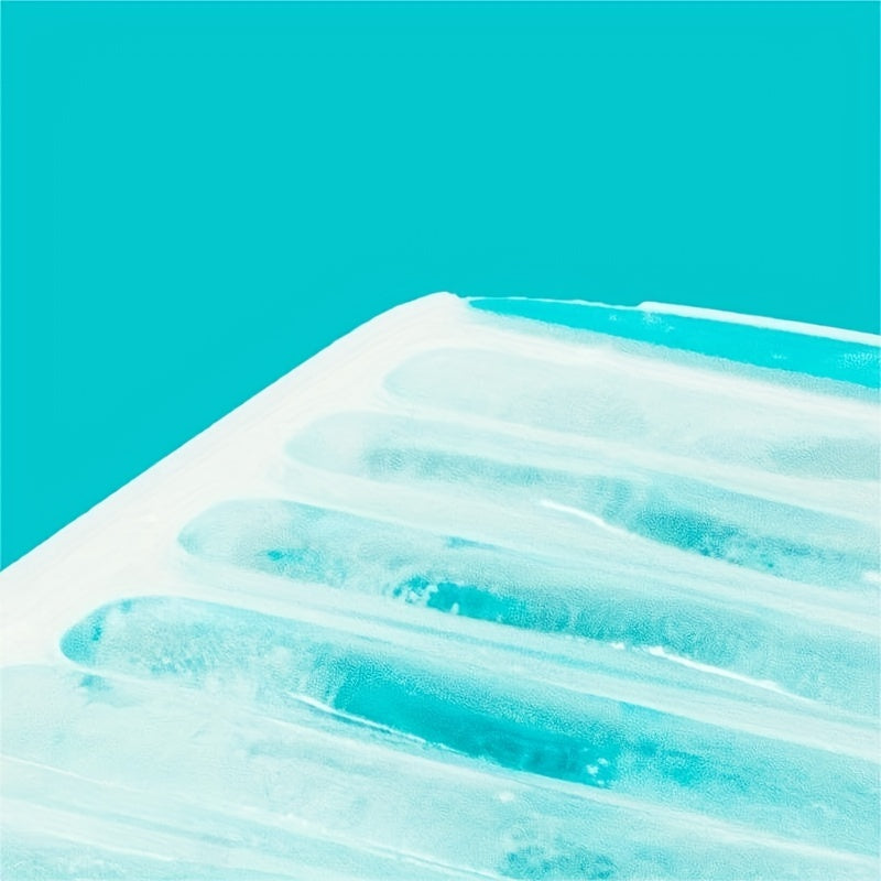 Bandeja de silicona flexible para hielo con fácil desmoldeo y apilable, de grado alimenticio PP