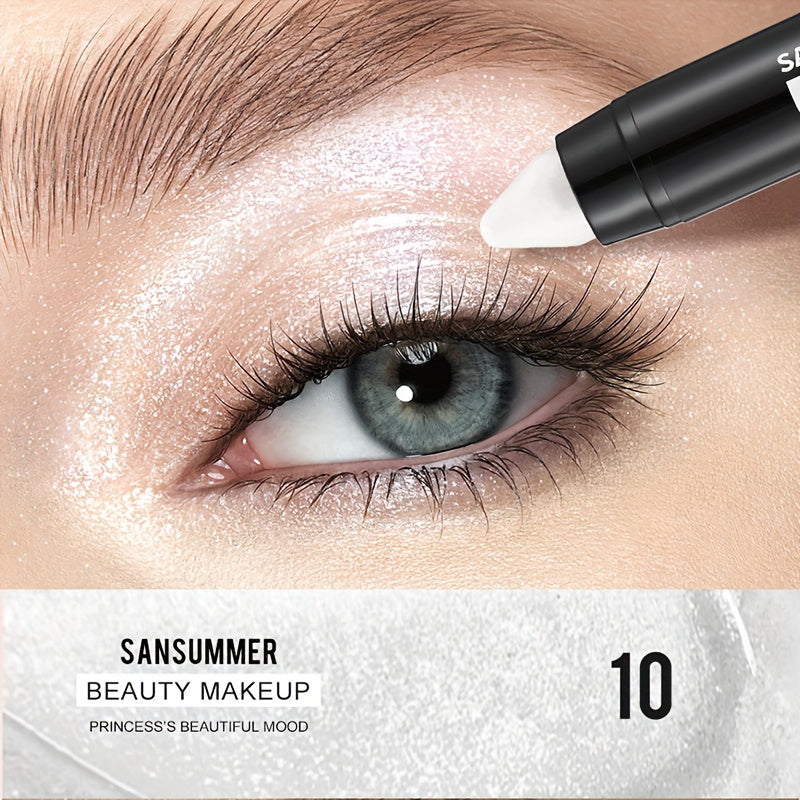 Women's 7-Color Waterproof Eyeshadow Stick Pearlescent Matte Lasting Makeup