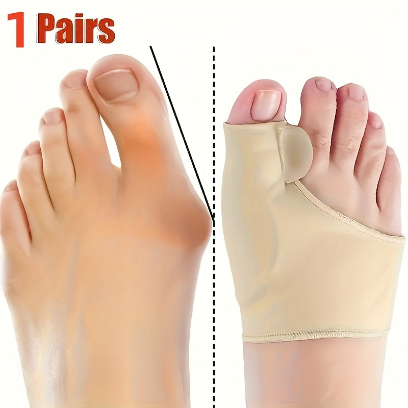 Unisex Foot Care Gel Cushion Pads Set of 2 Spandex Night Home Use