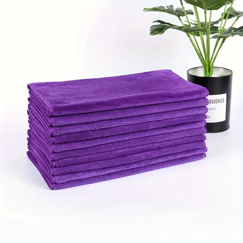Microfiber Hair Towel Polka Dot Pattern Soft Quick-Dry for Hair Care and Beauty
