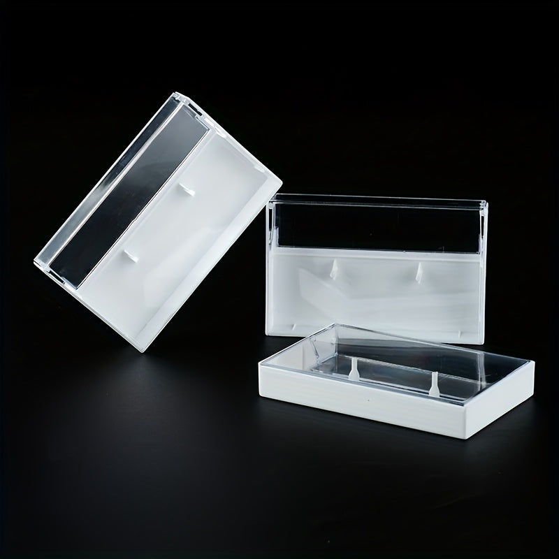 Transparent Plastic Cassette Case Holds 1 Recordable Blank Tape