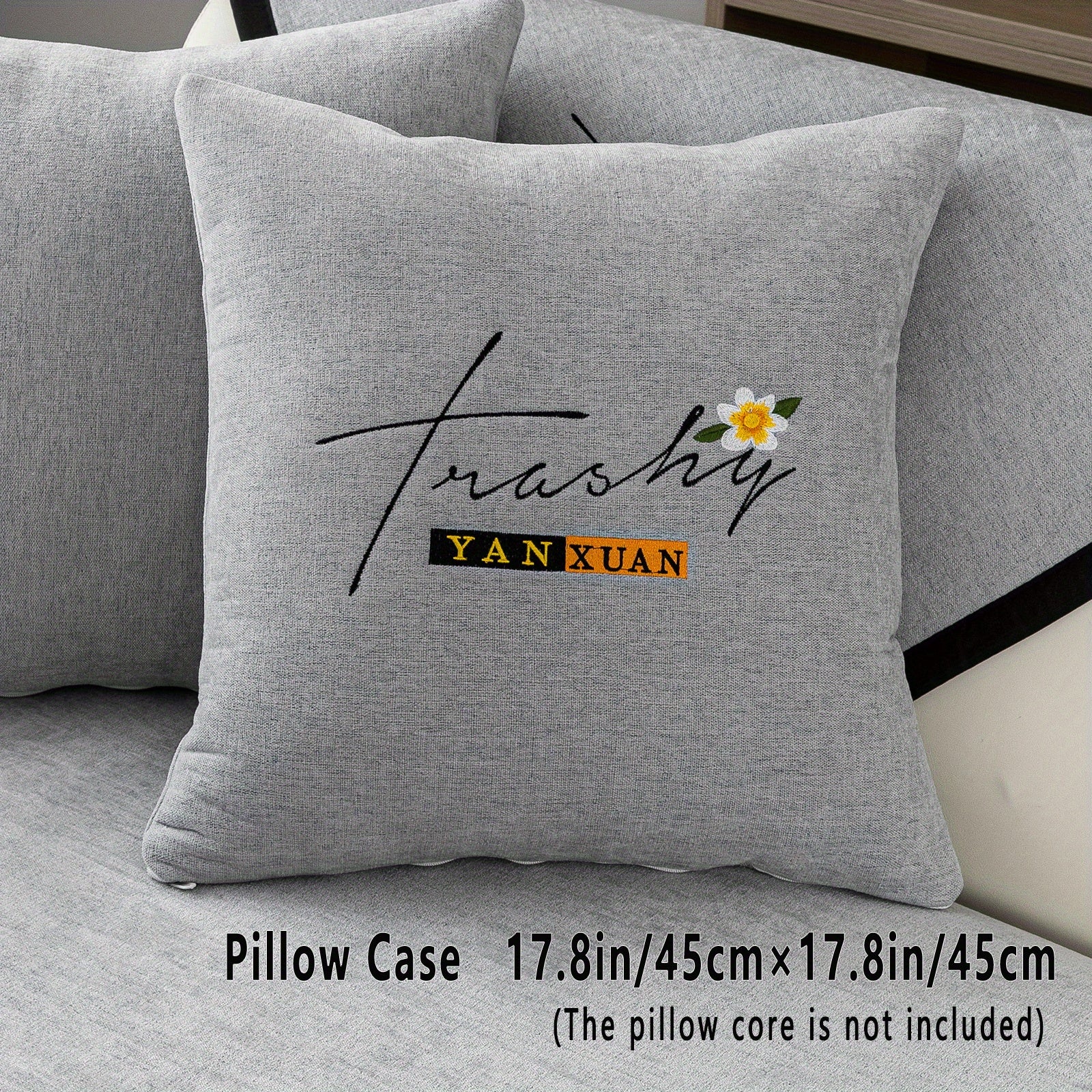 Chenille Sofa Slipcover All Seasons Protects Furniture and Enhances Home Decor