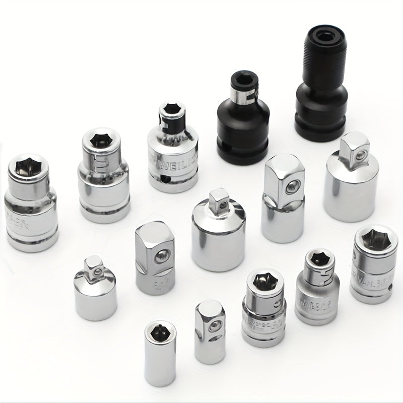 Электрическая головка для преобразования ключа с четырьмя квадратными отверстиями, шестигранный рукав, пневматический адаптер