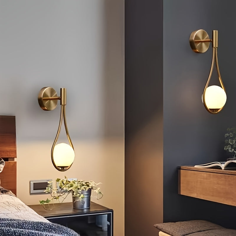 Nordic Wall Light for Living Room and Bedroom Decor, Modern Creative Design