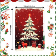 Set of 2 Christmas Kitchen Towels 18x66 cm Soft Festive Decor Gift