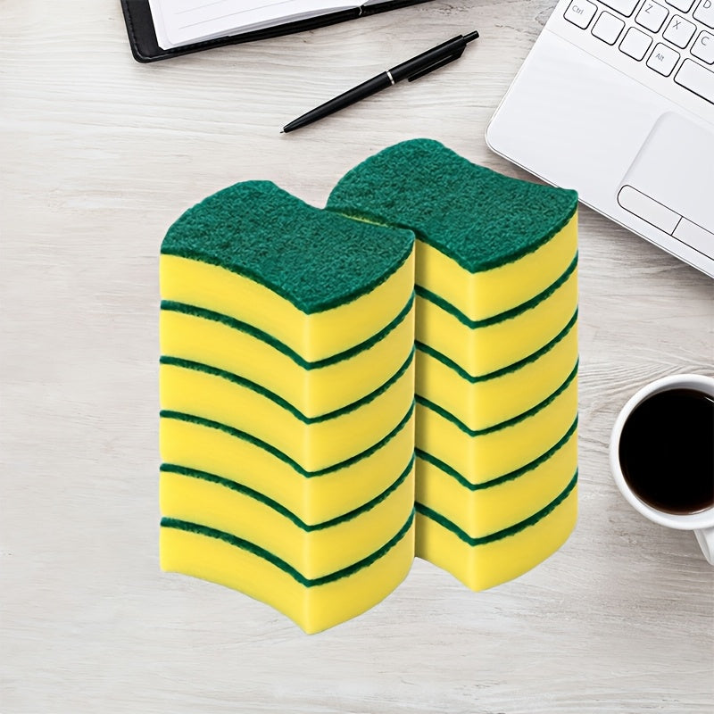 Multi-Purpose Cleaning Sponges Pack of 10 12 or 24 Durable Scratch-Free Absorbent