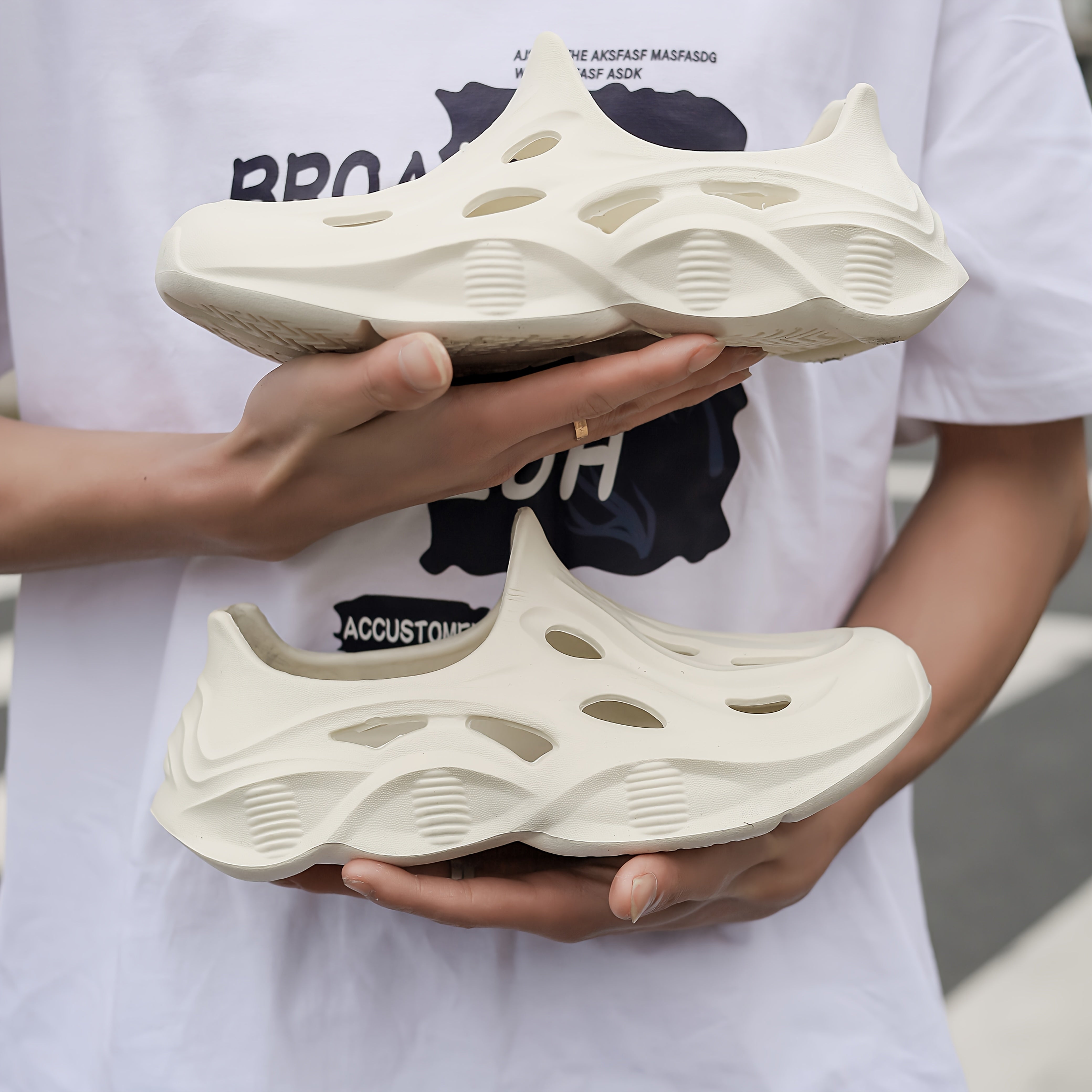 Unisex EVA Slides Thick Sole Breathable Beach Summer Slippers