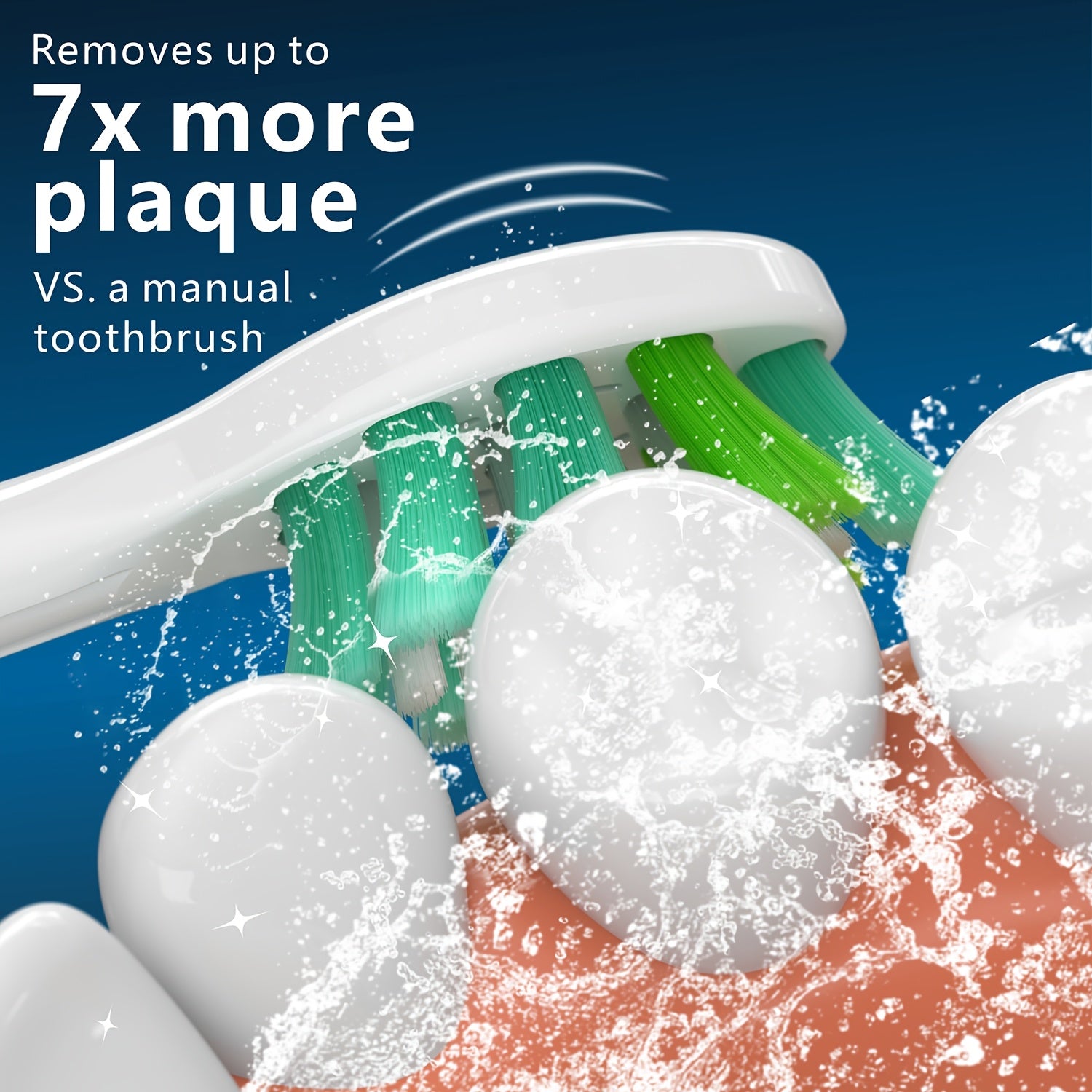 8/12/16 Pcs Replacement Toothbrush Heads for Electric Oral Care Deep Cleaning