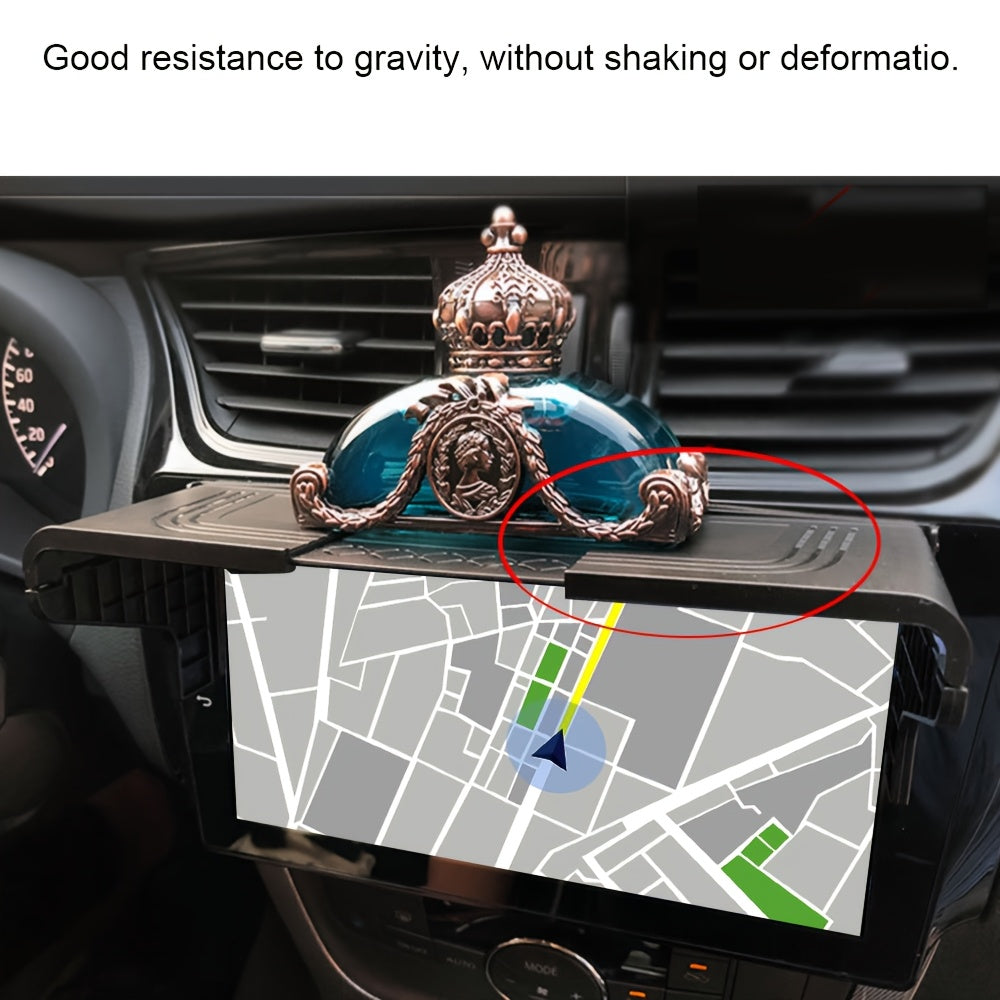 Universal Car GPS Sun Visor Cover ABS Sunshade Shield 17.78-30.48cm