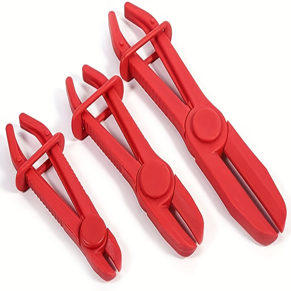 3-Piece Plastic Cutting Pliers Set Automotive Repair Seal Oil Pipe Clamp