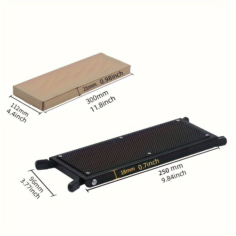 Iron Foot Pedal with 4 Gears Non-Slip Metal Footrest for Guitar and Instrument Use