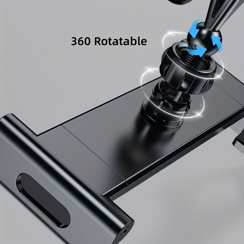 Car Tablet Holder Adjustable Headrest Mount for 12.7cm to 32.77cm Devices