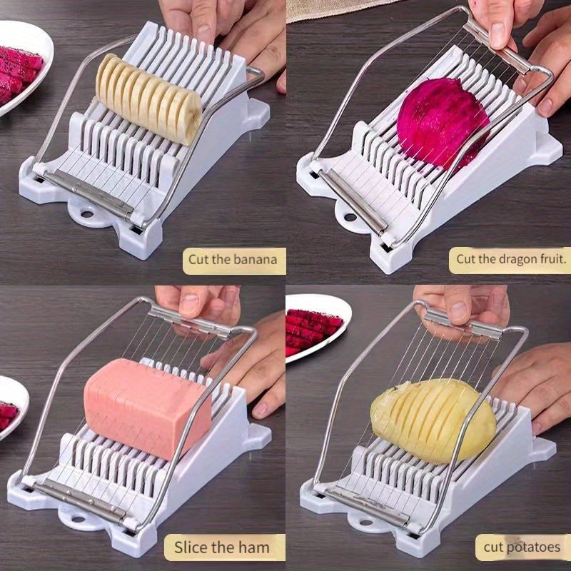 Stainless Steel Manual Meat Slicer for Ham and Lunch Meats Kitchen Tool