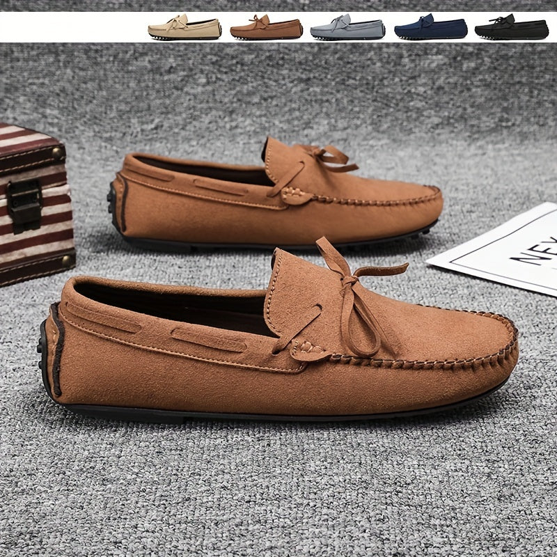 Men's Slip-On Indoor Outdoor House Shoes Solid Fiber Rubber Casual Comfortable
