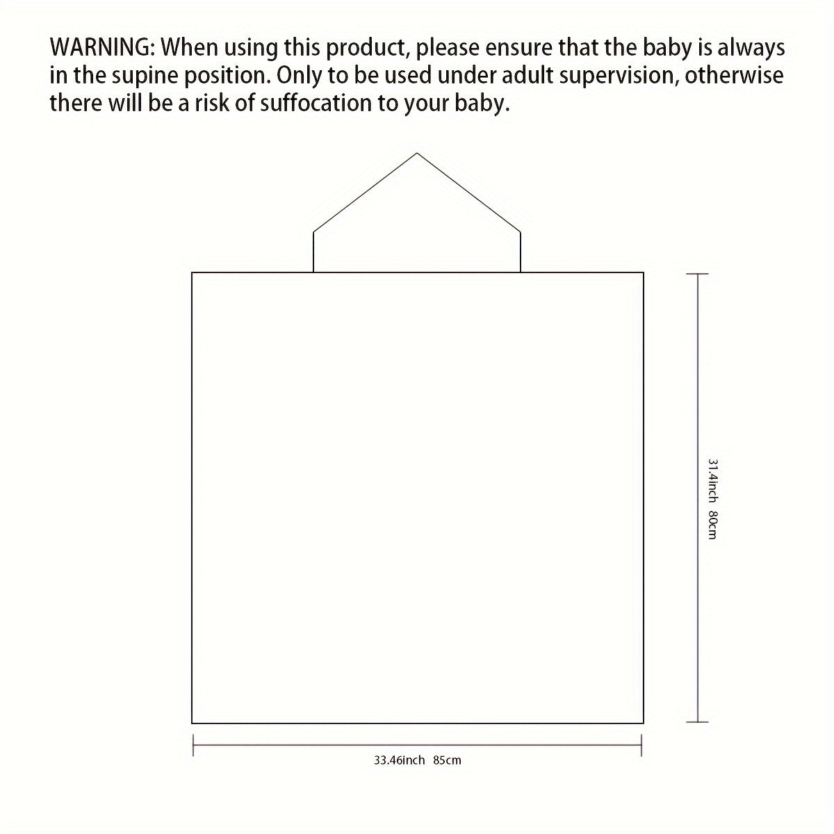 Winter Multi-functional Blanket with Mom Pocket Windproof Stroller Throw for Cold Weather