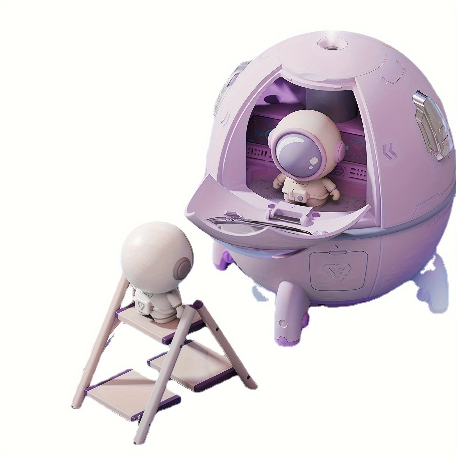 Mini Portable Humidifier with Night Light 7.44oz for Bedroom Office