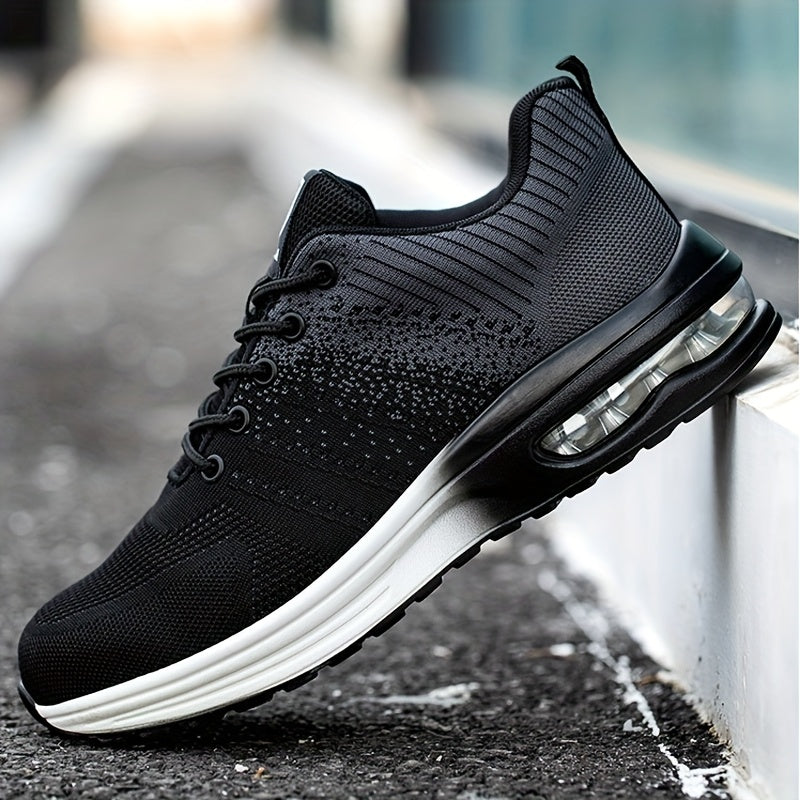 Women's Steel Toe Safety Shoes Puncture-Resistant Work Sneakers Breathable Mesh