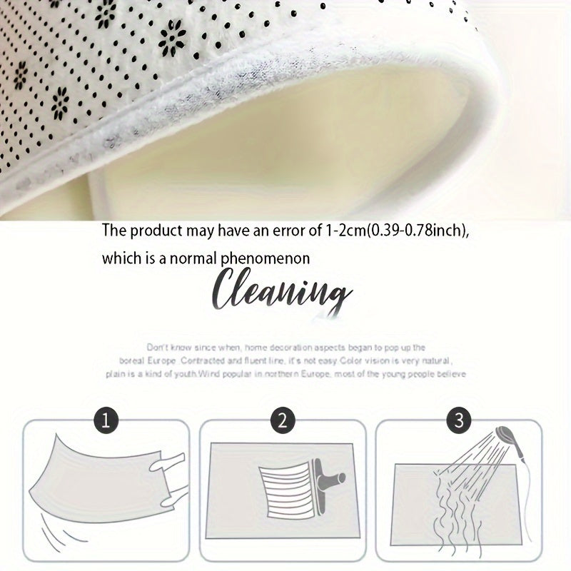 Коврик для входа с изображением мультяшной собаки, нескользящий, водостойкий, из полиэстера, устойчивый к пятнам