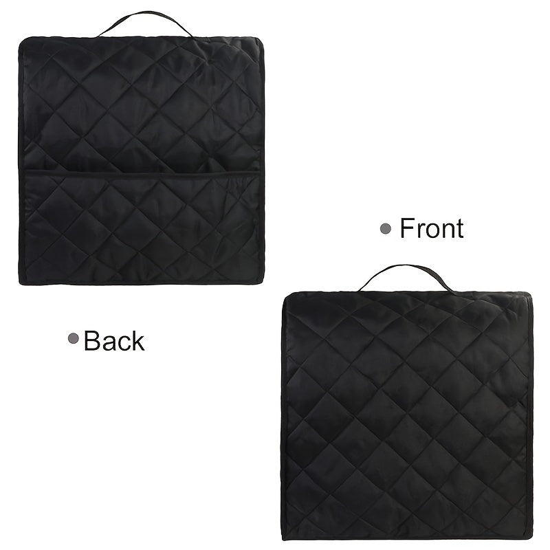 Dust Cover for Stand Mixer with Accessory Pockets, Quilted, Fits 4.5-5 Quart
