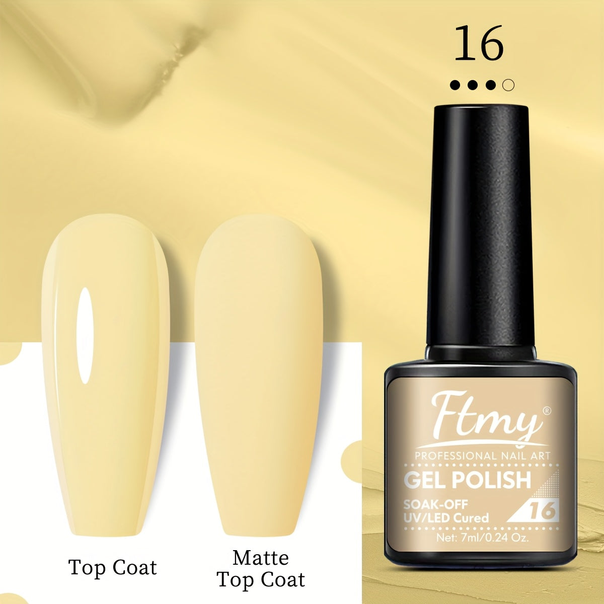 Women Gel Nail Polish Strong Bright Colors Long-Lasting