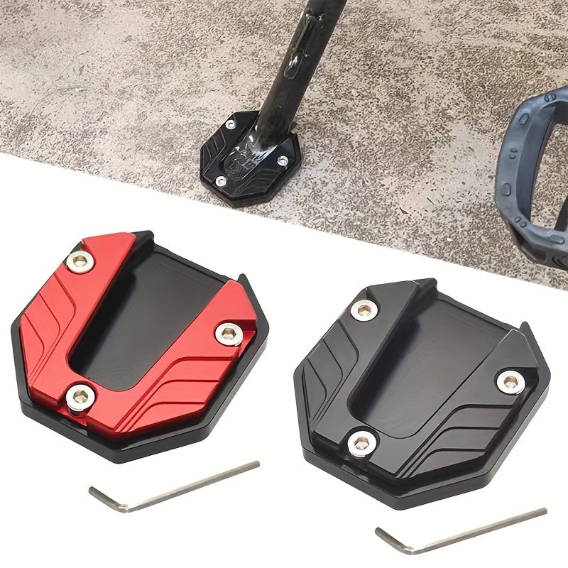 Universal motosikl kengashi, sirpanchiq bo'lmagan chekka tayanch, yon oyoq qo'shimchalari