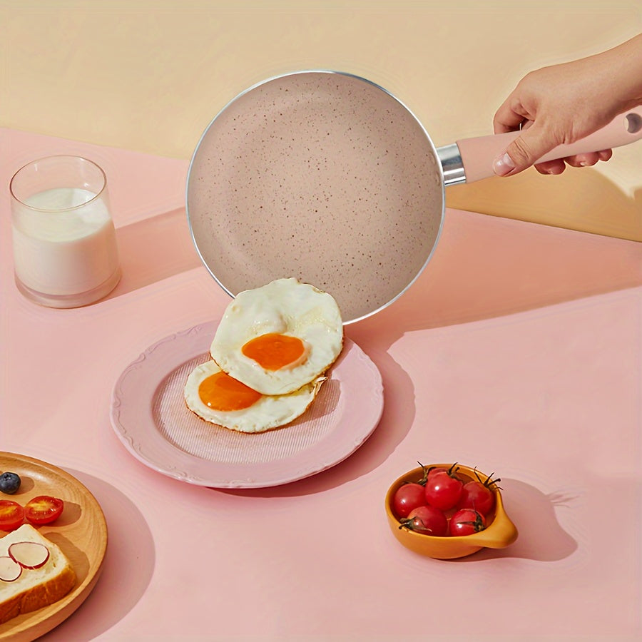 Pushti yopishqoq bo'lmagan alyuminiy idish-to'plami - 5 dona bardoshli, oson tozalanadigan qozonlarni o'z ichiga oladi. Isiga chidamli va sog'lom ovqat tayyorlash uchun idish-tovoq tozalash mashinasida yuvish mumkin.