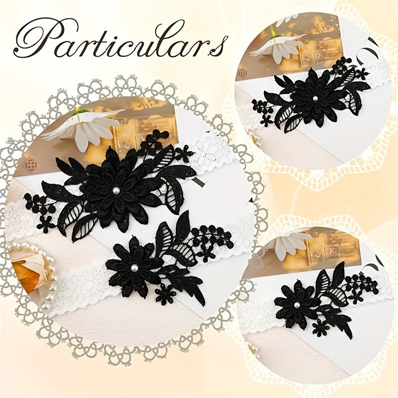 Bridal Lace Garter Set for Wedding Dress and Events Comfortable and Flexible