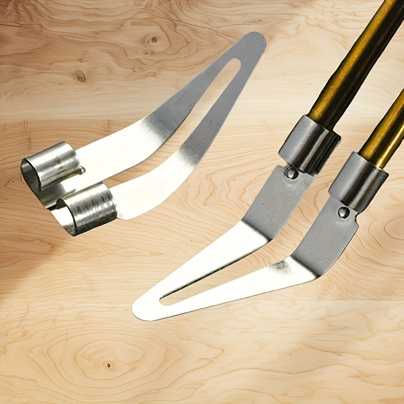 2Pcs Stainless Steel Smooth Head Welding Tools for Plastic and Metal Repair