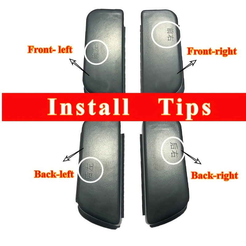 4PCS Car Door Storage Box Organizer for T2 Traveler Interior Accessories