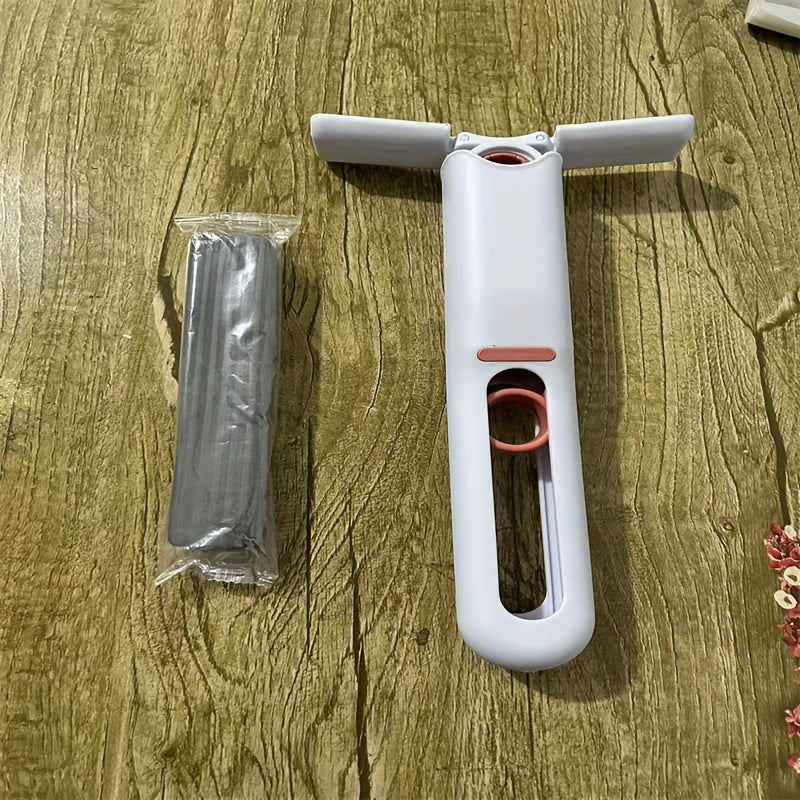 Bizning mustahkam Heavy-Duty Mini Mop'imizni qo'lga oling - nam va quruq foydalanish uchun mukammal! U kengaytirilishi, 360° aylanishi va oshxonangiz, hammom, yashash xonasi yoki avtomobilingizning har qanday burchagida oson tozalanishi mumkin.