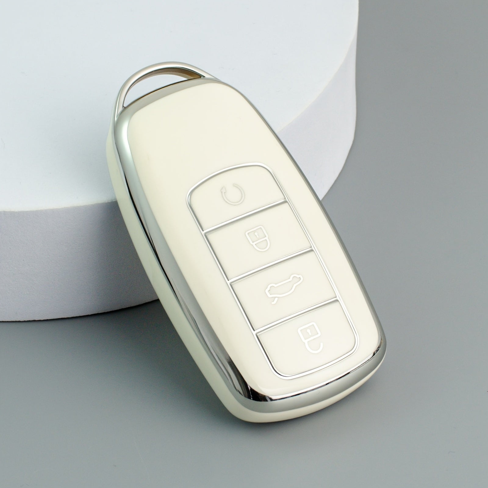 Car Key Fob Cover TPU Shell Key Case for SUV Universal Protector