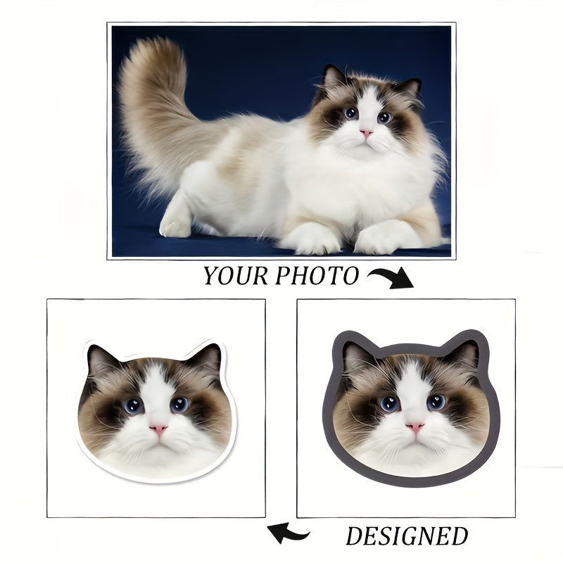 Unisex Acrylic Shoe Charms Customizable DIY Photo Badges Shoe Decoration