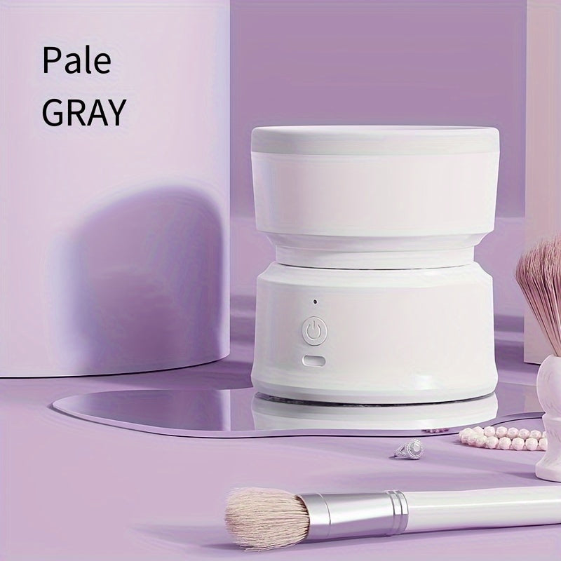 Electric Makeup Brush Cleaner with Silicone Brush Sanitizer for Beauty and Makeup Tools