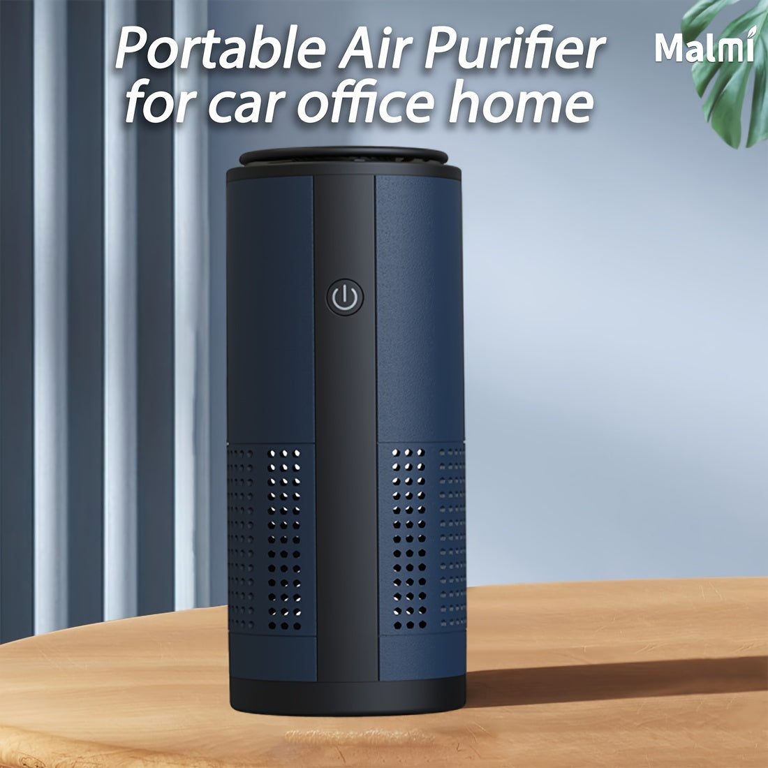 Portable HEPA Air Purifier with Battery and USB Power for Travel and Home
