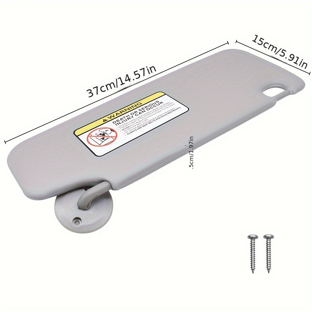 Driver Side Sun Visor Polyester Replacement for Chevrolet Sonic Spark