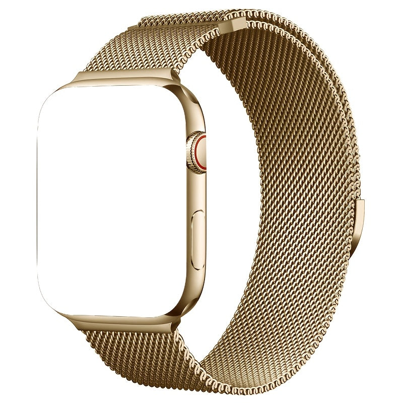 Stainless Steel Watch Band for Apple Watch Men Women Compatible with Series 1 to SE