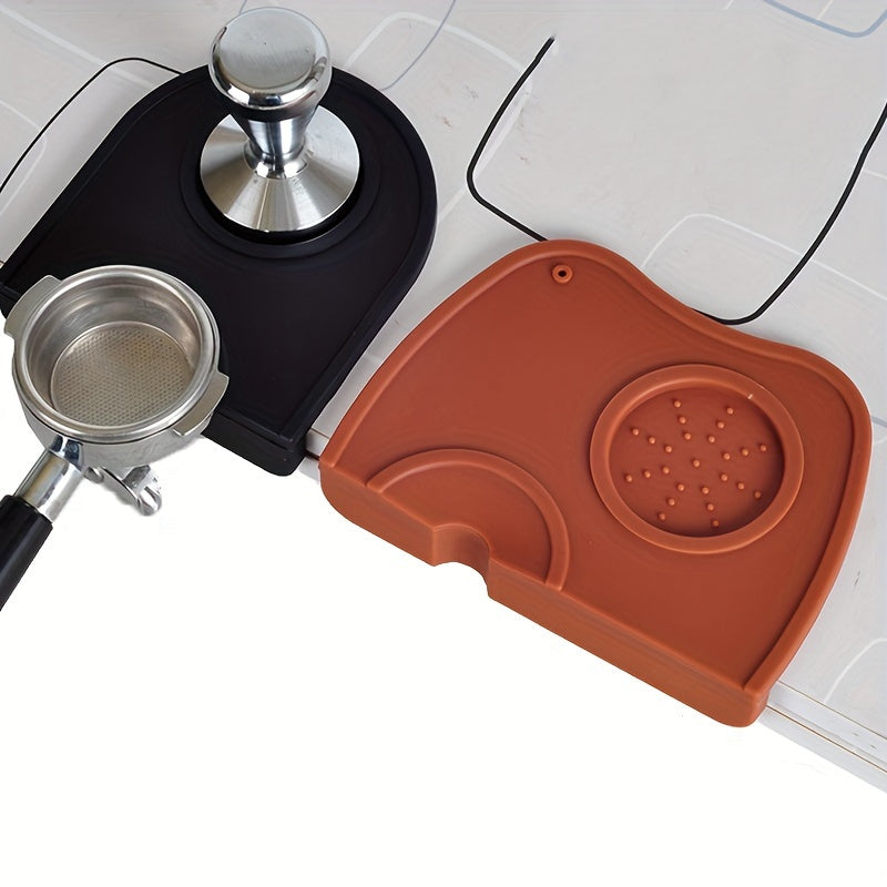 Silicone Coffee Tamper Mat Non-Slip Tamping Pad for Espresso Machines