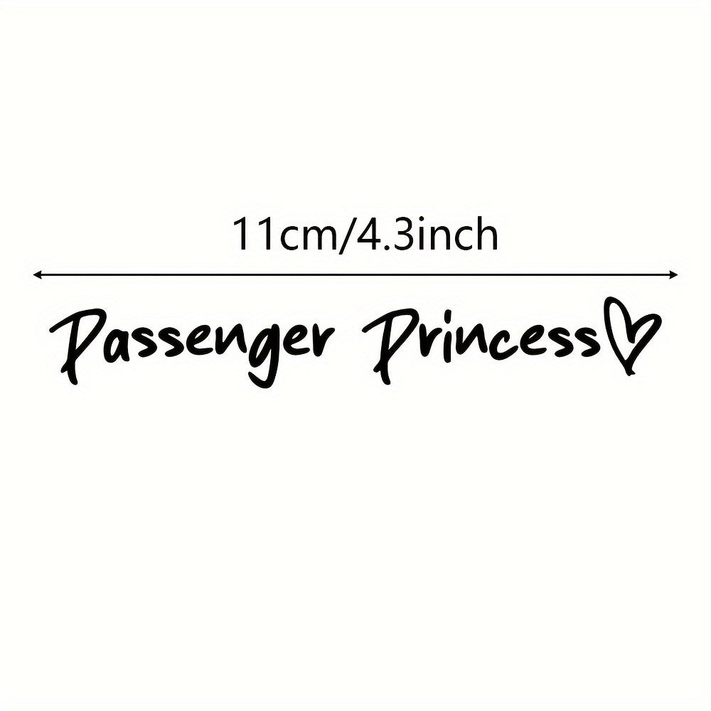 Yo'lovchi qiz Vinyl avtomobil oyna decal orqa ko'rinish yuk mashinasi oson yopishtiriladigan bardoshli