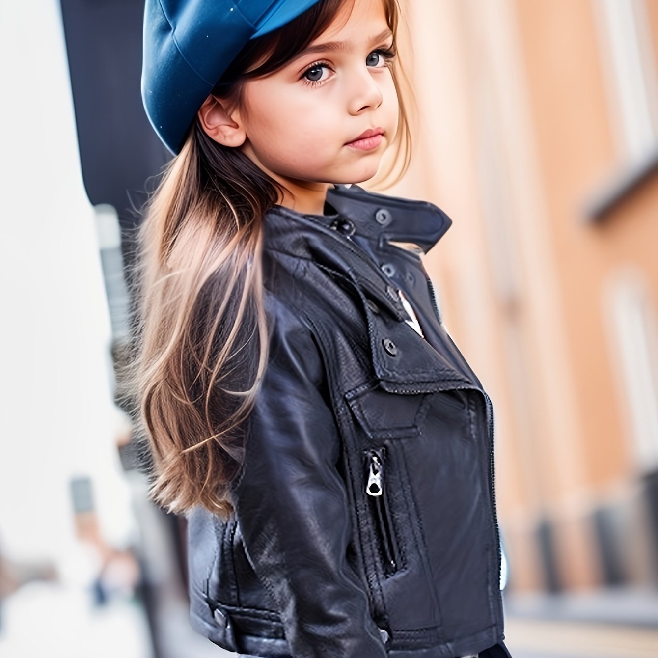 Женская мотоциклетная куртка с стоячим воротником и диагональной молнией для весны и осени