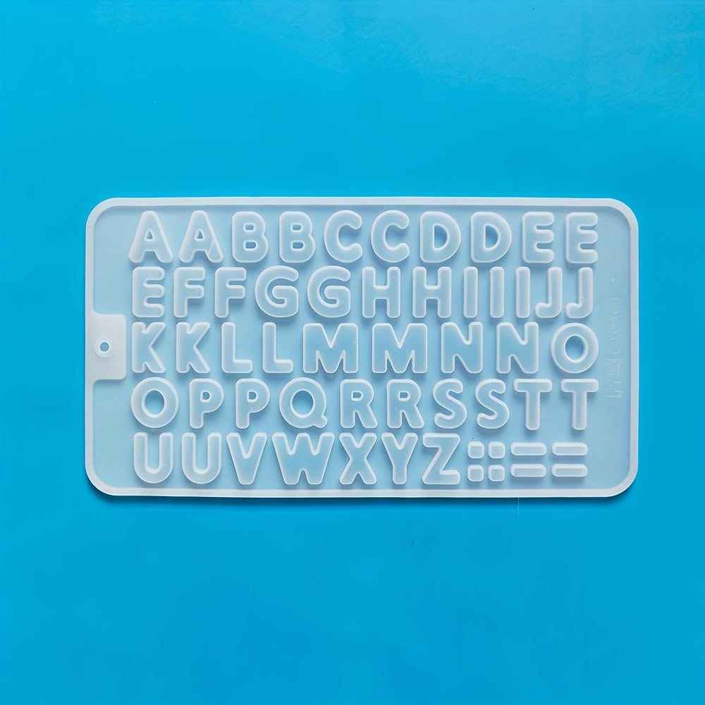 Silicone Alphabet and Number Mold for Baking Cake Decoration Jelly Candy DIY Projects