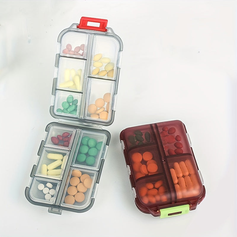 Portable Moisture-Proof Travel Pill Box Small Medicine Organizer